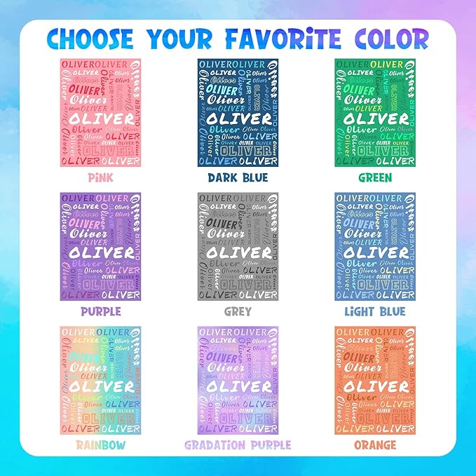 Ship from USA -Personalized Baby Blankets with Name,Customized Name Blankets for Kids,Super Soft Plush Fleece,Custom Baby Blanket for Boys,Girl,Personalized Gifts for Newborn