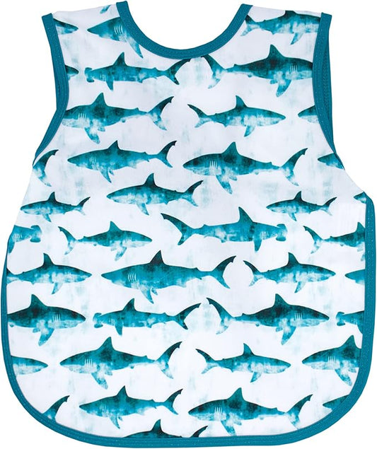 BapronBaby Animal Prints Bapron - No Neck Tie Safer Bib - Baby & Toddler - Soft Waterproof - PVC, BPA & Phthalate Free - 6m+