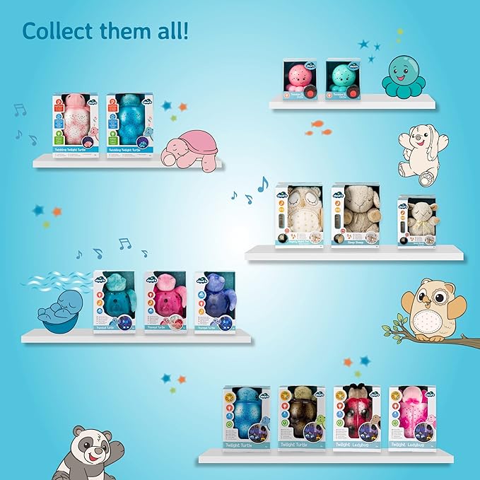 Cloud b Sound Machine with White Noise Soothing Sounds | Cuddly Stuffed Animal | Adjustable Settings and Auto-Shutoff | Sleep Sheep