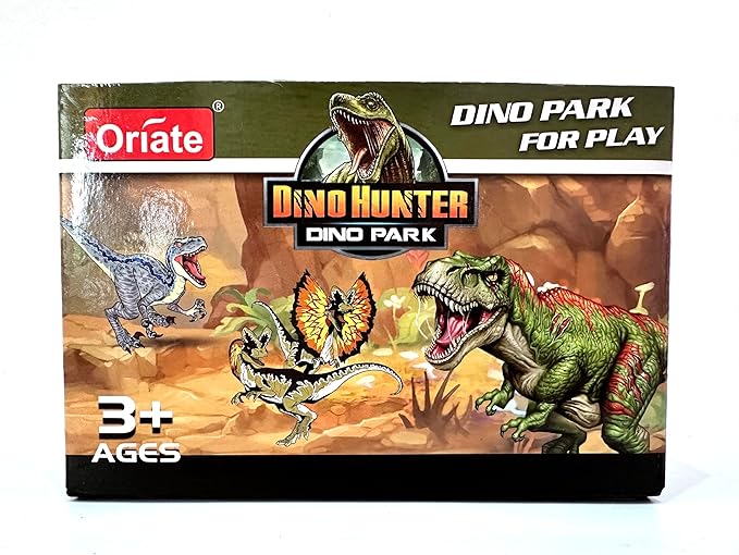 Oriate 12PCS Dinosaur Capture Fencing Accessories Playset, Plastic Dinosaur Cage Fence Toys for Dino Fans, Suitable for Dinosaur World Figures Educational Gift for Kids n Toddler