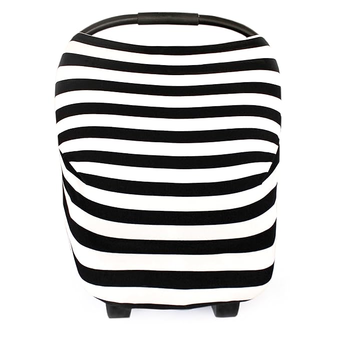 Copper Pearl Multi-Use Cover: Car Seat Covers, Nursing Cover, and Stroller Cover for Sun - Stretchy Fabric, All-Season Use, Stylish Designs, Easy Access for Moms - Classic