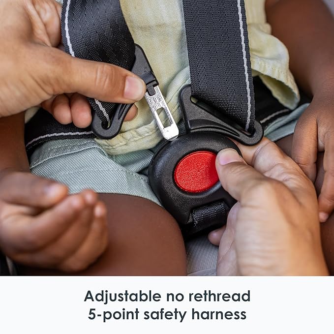 Baby Trend Cover Me™ 4-in-1 Convertible Car Seat, Dark Moon