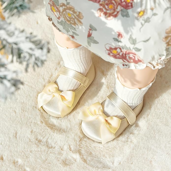 Soft Sole Baby Shoes - Infant Baby Walking Shoes Moccasins Rubber Sole Crib Shoes