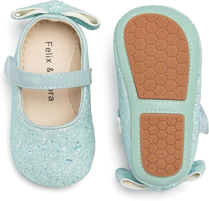 Soft Sole Baby Shoes - Infant Baby Walking Shoes Moccasins Rubber Sole Crib Shoes