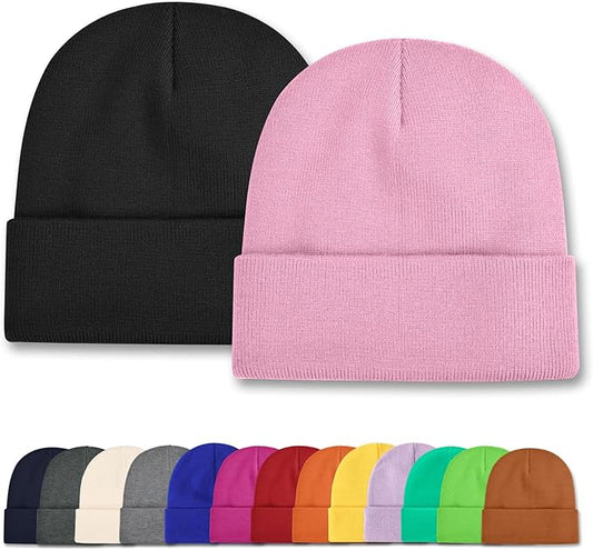 ZOORON Toddler Beanie Baby Beanies for Boys Girls Kids Winter Hats Children Knit Warm Caps 0-12years