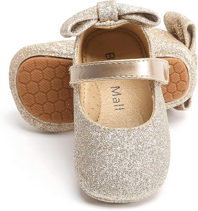 Soft Sole Baby Shoes - Infant Baby Walking Shoes Moccasins Rubber Sole Crib Shoes