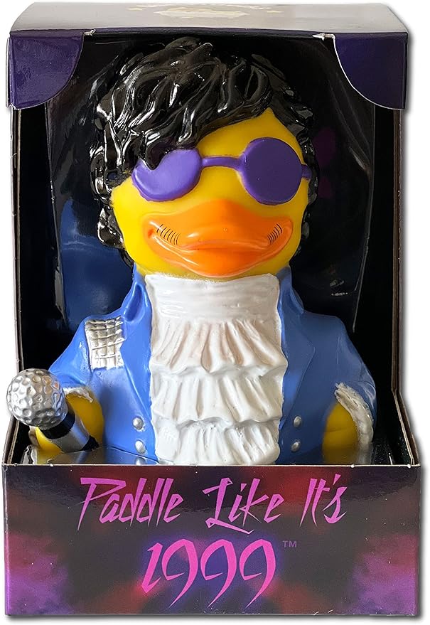 CelebriDucks - Paddle Like It's 1999 - Floating Rubber Ducks - Collectible Bath Toy Gift for Kids & Adults of All Ages