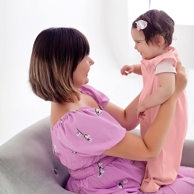 Mama Cheetah Baby Sleep Sack 0.5 TOG, Organic Cotton Baby Wearable Blanket with Two-Way Zipper, Swaddle Transition Baby Sleeping Bag for Newborn Infant Toddler Boy Girl, 24-48 Month