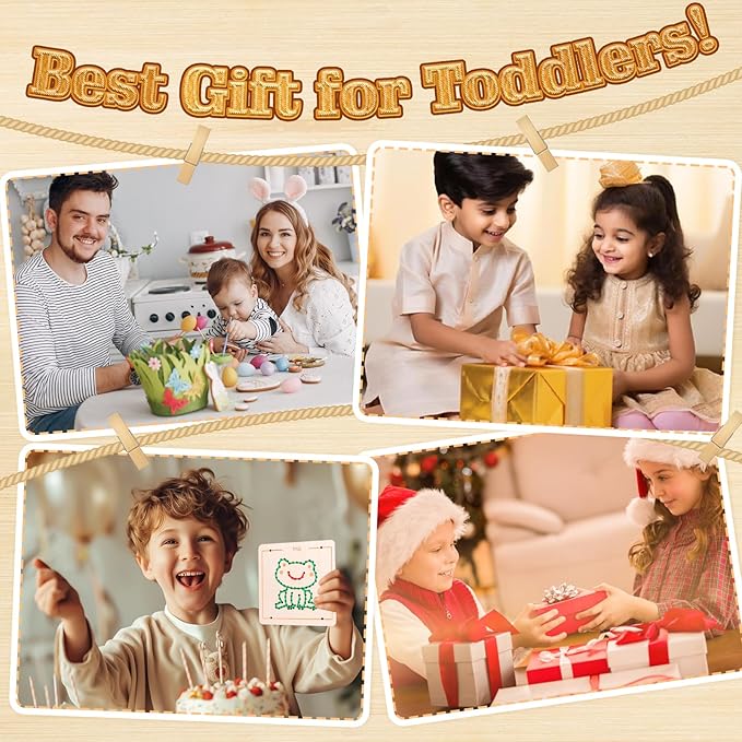 Montessori Wooden Lacing Toys for Toddlers and Kids Ages 2-4 5-7, Sewing Kit Fine Motor Skill Busy Board, Education Sensory Preschool Toy for 1 2 3 4 Year Olds, Birthday Gift for Boys and Girls