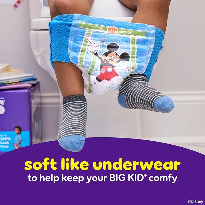Pull-Ups Boys' Potty Training Pants, Size 5T-6T Training Underwear (46+ lbs), 14 Count