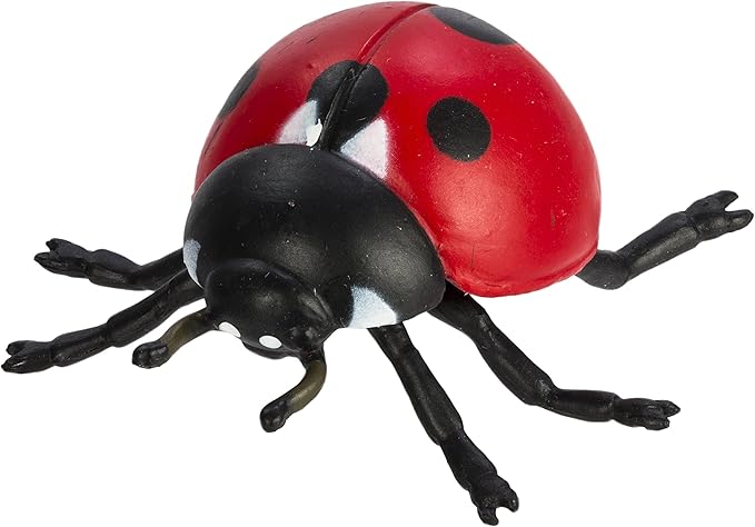 Safari Ltd. Life Cycle of a Ladybug - Educational Toy Figurines - Miniature Beetle Lifecycle Collection for Boys, Girls & Kids Age 4+