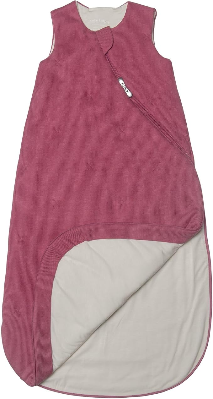 Loulou Lollipop Tencel Lyocell Wearable Baby Blanket Sleeping Bag, Unisex Infant Toddler, 1.0 TOG, 2-Way Zipper Sleepsack