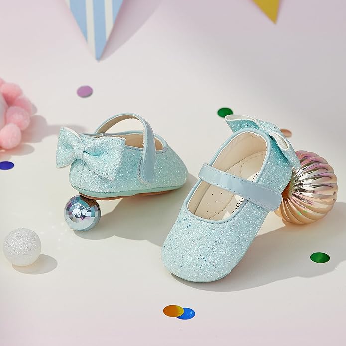 Soft Sole Baby Shoes - Infant Baby Walking Shoes Moccasins Rubber Sole Crib Shoes