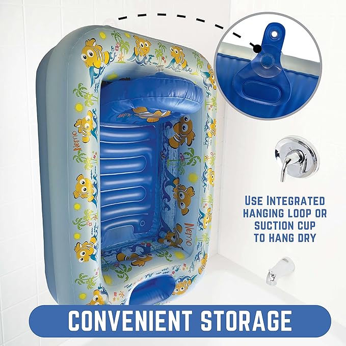 Disney Finding Nemo Inflatable Tub - Baby Bathtub