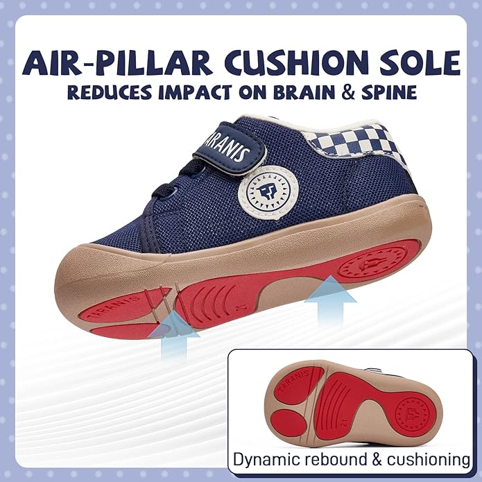 Toddler Shoes Boys Girls Infant Sneakers Non-Slip Rubber Sole Baby Crib First Walker Shoes