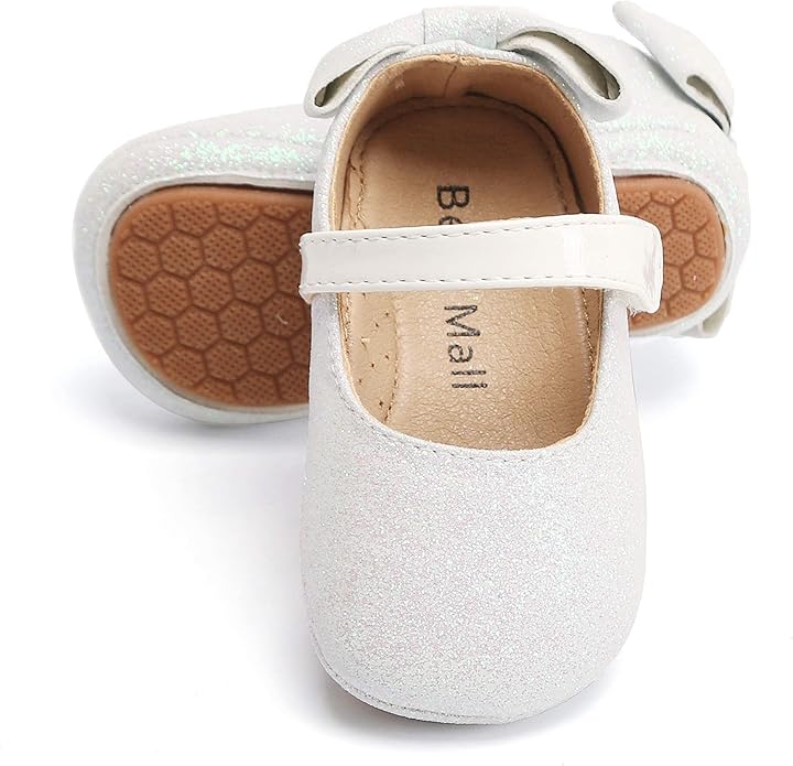 Soft Sole Baby Shoes - Infant Baby Walking Shoes Moccasins Rubber Sole Crib Shoes