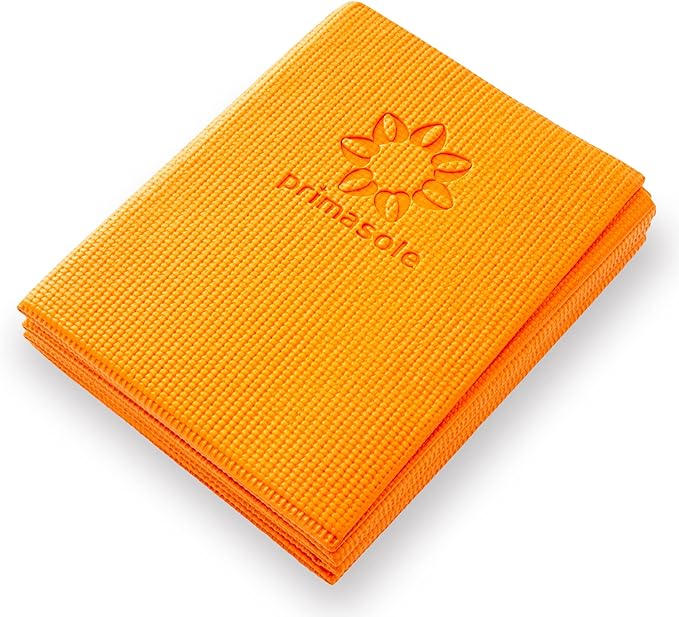 Folding Yoga Travel Pilates Mat Foldable Easy to Carry to Class Beach Park Tear resistant Travel Picnics 4mm Thick 9 Colors