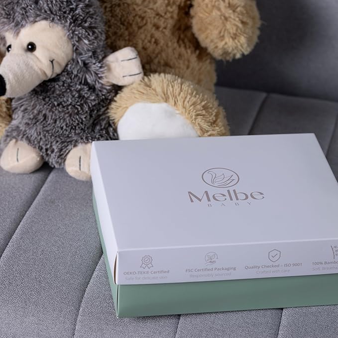 Premium Hooded Baby Towel - Super Soft & Absorbent, 100% Rayon from Bamboo, 35x35 in, Perfect for Newborn, Baby, Toddler, Infant, Bath