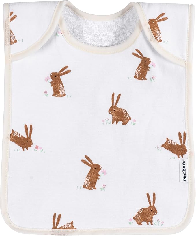 Gerber Unisex Baby Lap Shoulder Bibs