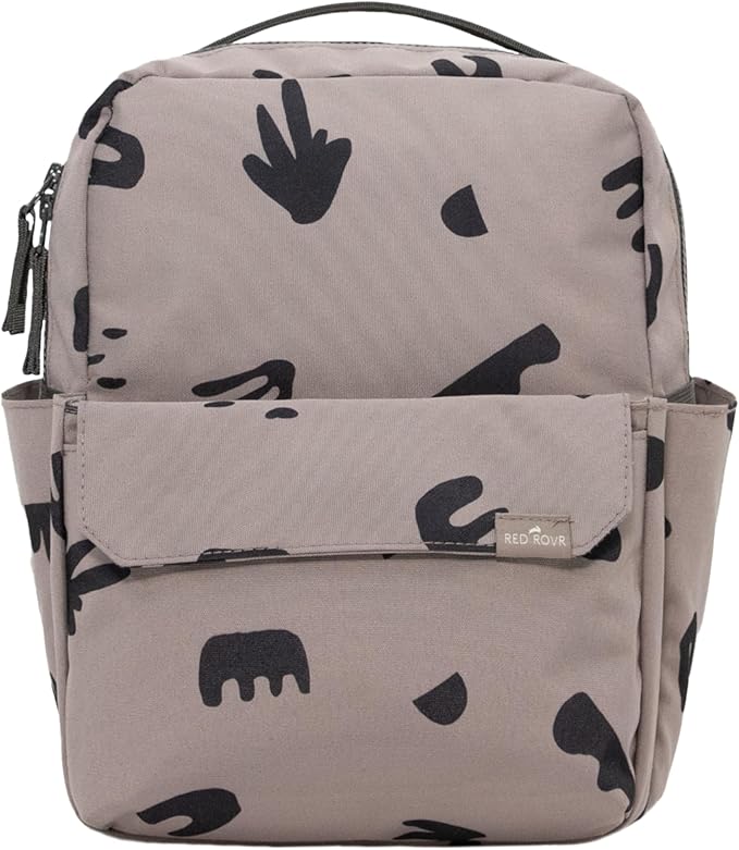 RED ROVR - Mini Roo Backpack (Truffle Doodle)