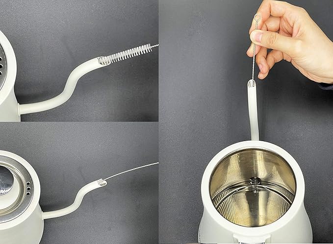 12 PCS Straw Cleaner Brush kit with 2mm-25mm /6.5-10 INCH for Tube and Pipe.Tumbler, Sippy Cup, Bottle with Straw,Hummingbird feeders and Drinking Straw, Brushes for Cleaning Tanks