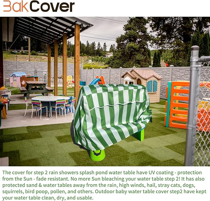 Water Table Cover Rain Showers Splash Pond Water Table, Water Table Cover for Water Table for Toddlers 1-3, Water Table Accessories for Outside Toys For Toddlers 1-3-Cover Only
