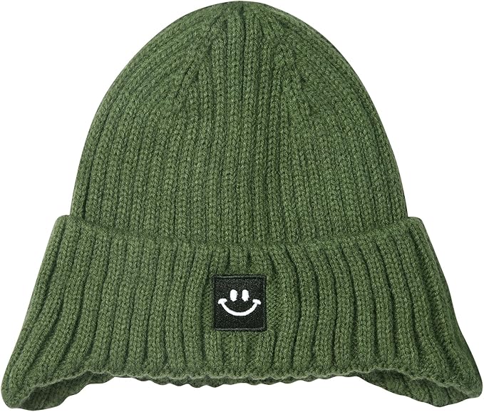 MaxNova Baby Winter Hat Toddler Beanie Hat Earflap Knit Cap for Boys Girls 0-8 Years