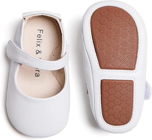 Soft Sole Baby Shoes - Infant Baby Walking Shoes Moccasins Rubber Sole Crib Shoes