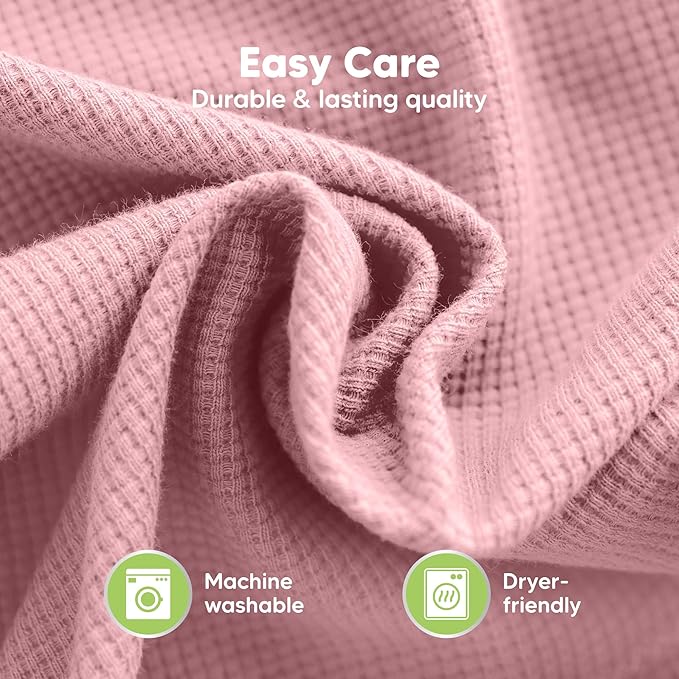 3-Pack Organic Swaddles for Newborns, Baby Sleep Sacks 0-3 Months - Baby Swaddle Wrap, Newborn Wearable Blanket, Infant Sleep Sack for Girls, Boys, Soft & Snug, Large Hook & Loop Closure (Roseate)