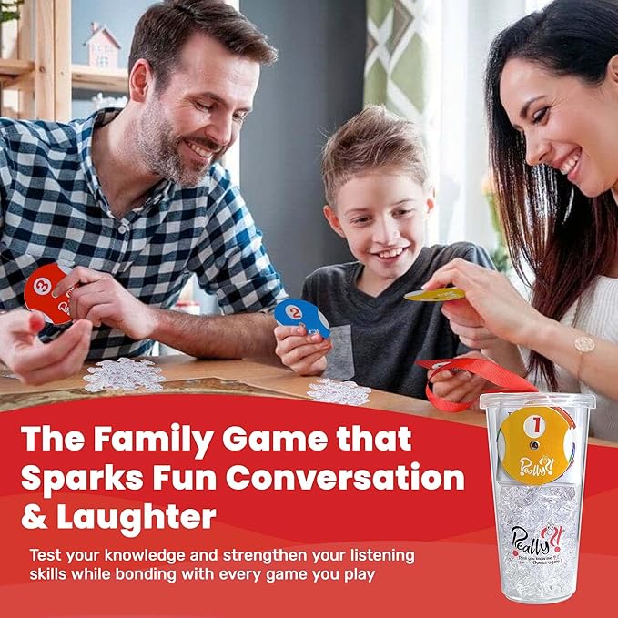 Really?! Think You Know Me? Guess Again - Hilarious Family Game Night Ice Breakers, Conversation Cards to Get Talking