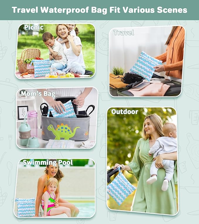 Silicone Baby Feeding Set, 10 Pcs Baby Led Weaning Supplies Baby Eating Essentials Set with Suction Bowl Divided Plate Adjustable Bib Soft Spoon Fork Cup with Lid Drinking Cup, Travel Bag (Green)