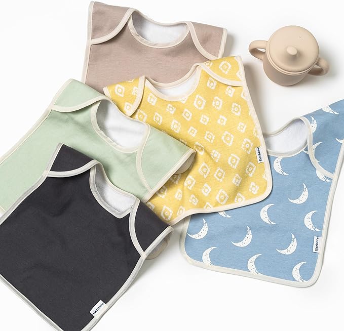 Gerber Unisex Baby Lap Shoulder Bibs
