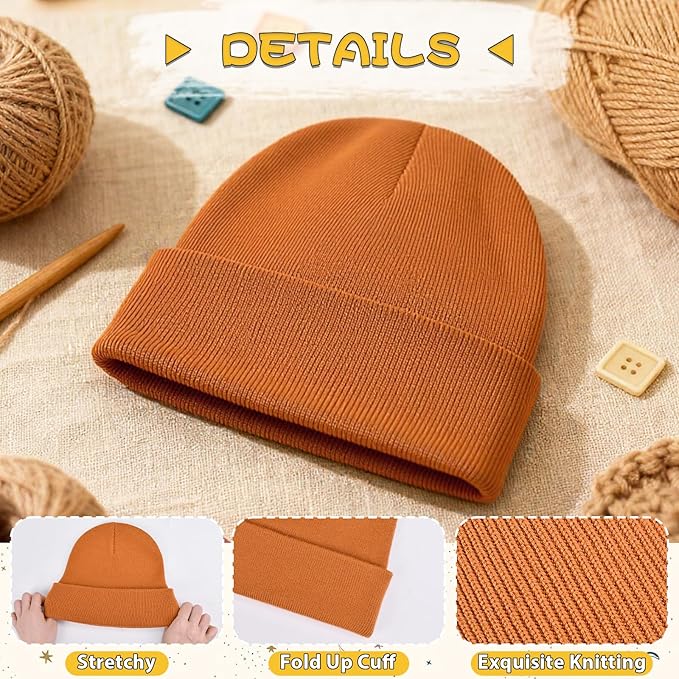 ZOORON Toddler Beanie Baby Kids Beanies Warm Winter Hat Knit Skull Cap for Boys & Girls Soft Children Infant Hat