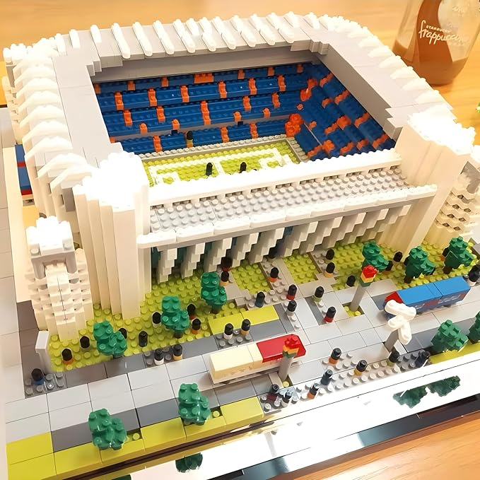 Soccer Stadium Building Blocks Sets Football Architecture Model Kits Gifts for Adults Kids Boys 3500+Pieces