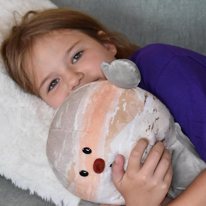 Celestial Buddies Jupiter Buddy | 12" Soft Stuffed Plush, Embroidered Features, Fun Planet Facts Tag for Kids – STEM Learning, Educational Gift, Classroom & Homeschool Science Space Astronomy | 0+