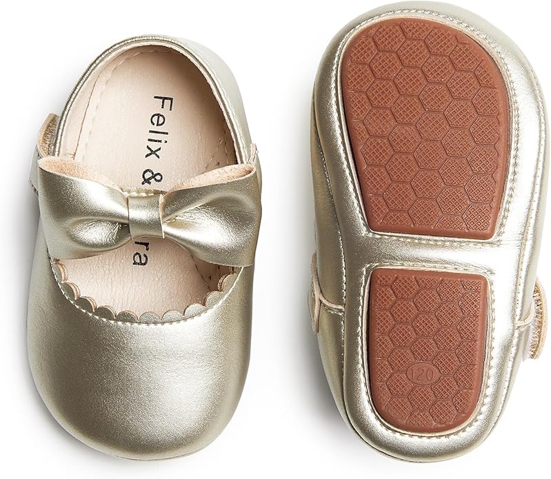 Soft Sole Baby Shoes - Infant Baby Walking Shoes Moccasins Rubber Sole Crib Shoes