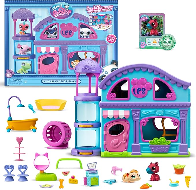 Littlest Pet Shop Playset - LPS Gen 7, Authentic Mystery Figures, Surprise Collectible Kidult Toy, Girls, Boys, Kids, Tweens Ages 4+