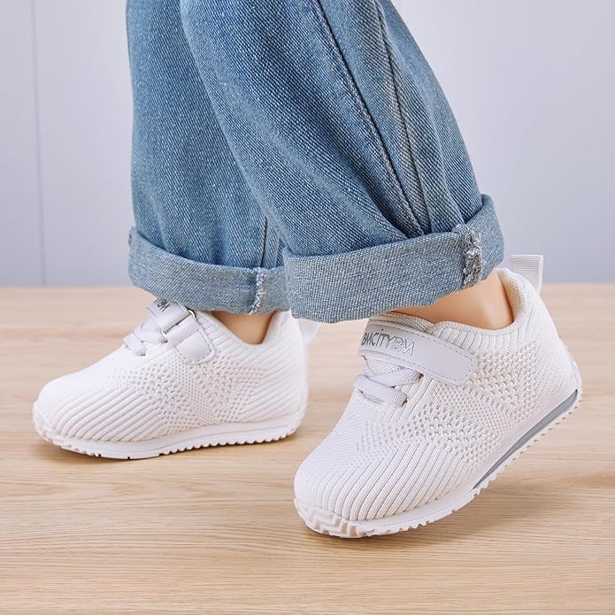 BMCiTYBM Baby Boy Girl Shoes Breathable Mesh Walking Shoes Lightweight Non-Slip Sneakers Infant First Walkers 6 9 12 18 24 Month