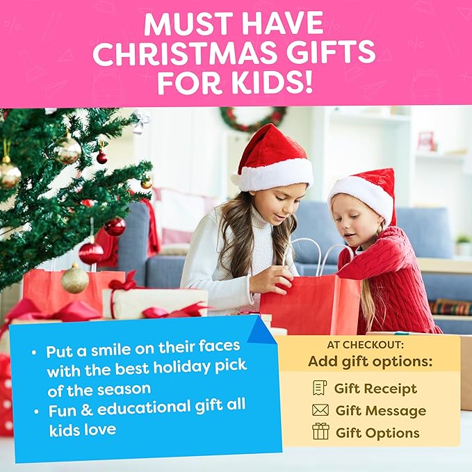 Mermaid Toys for Girls 4-6 Matching Game - Memory Game for Kids - Girls Toys 4-5 - Mermaid Gifts for Girls 4-6 - 4 Year Old Girl Birthday Gifts Kids Games Preschool Educational Toys - Back to School