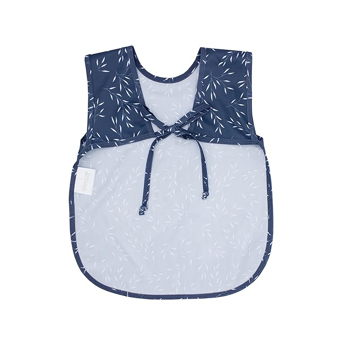 BapronBaby Willow Bapron - No Neck Tie Safer Bib for Baby & Toddler - Soft Waterproof Stain Resistant - Machine Washable - Sz Preschool 3-5yrs