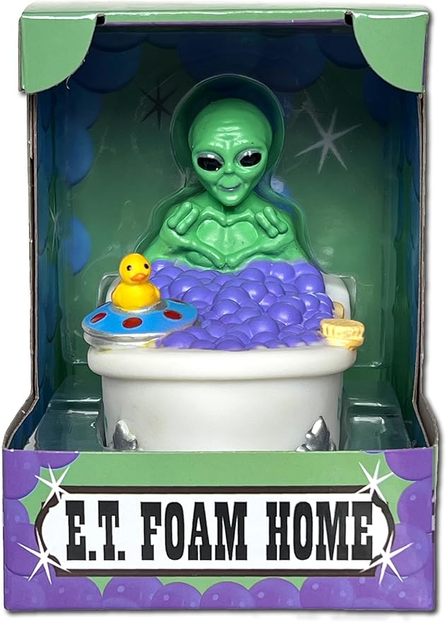 CelebriDucks - E.T. Foam Home - Tubs Gone Wild Floating Bath Novelty - Collectible Bath Toy Gift for Kids & Adults of All Ages
