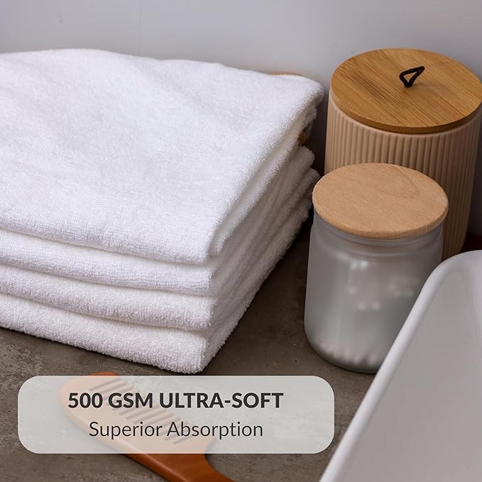 Premium Hooded Baby Towel - Super Soft & Absorbent, 100% Rayon from Bamboo, 35x35 in, Perfect for Newborn, Baby, Toddler, Infant, Bath