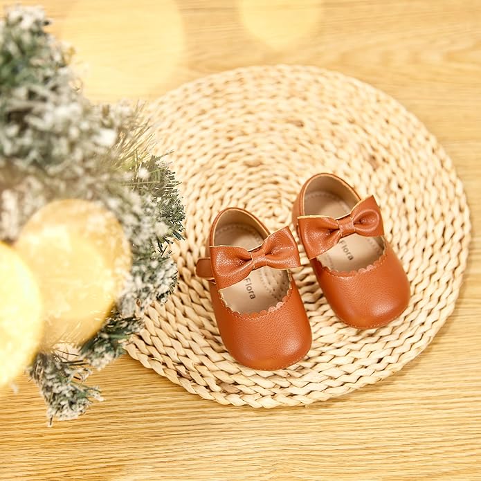 Soft Sole Baby Shoes - Infant Baby Walking Shoes Moccasins Rubber Sole Crib Shoes