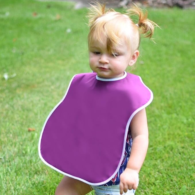 Large Waterproof Bibs Pastel Collection - 4pk, 12pk, 48pk