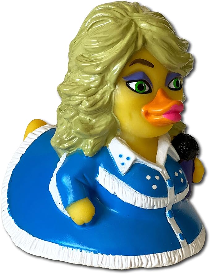 CelebriDucks - Peckin' 9 to 5 - Floating Rubber Ducks - Collectible Bath Toy Gift for Kids & Adults of All Ages