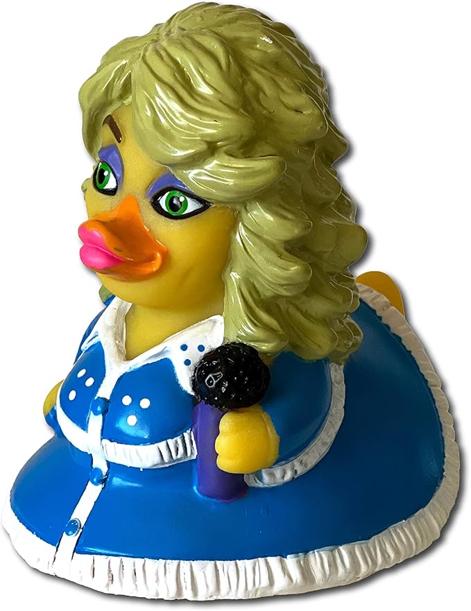 CelebriDucks - Peckin' 9 to 5 - Floating Rubber Ducks - Collectible Bath Toy Gift for Kids & Adults of All Ages