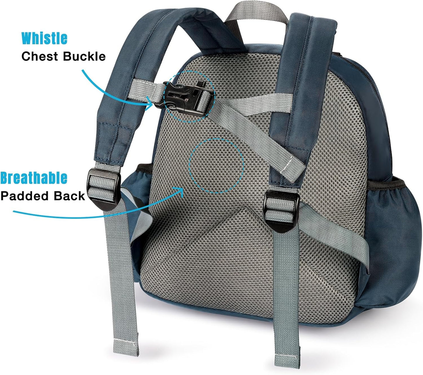 STEAMEDBUN Toddler Backpack for Boys 2-4: Preschool Kindergarten Backpacks - 12 inch Daycare Backpack