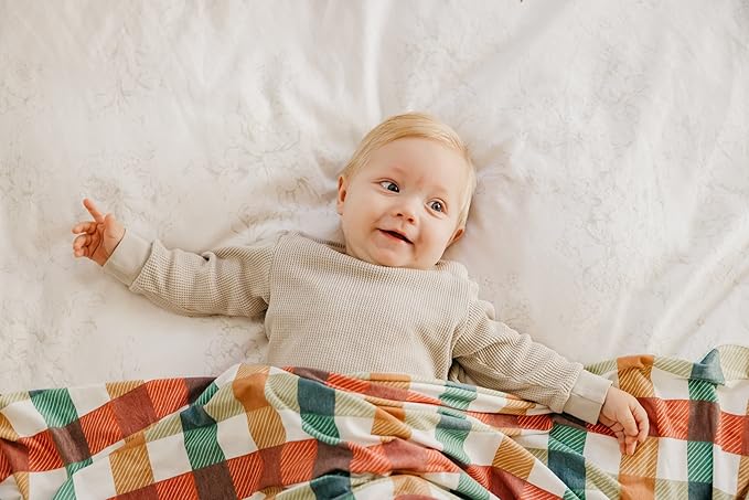 Copper Pearl Large Premium Knit Baby Swaddle Receiving Blanket Nicholas