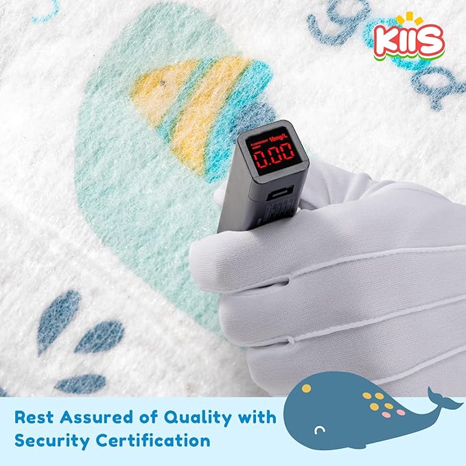 KIIS Disposable Baby Bibs for Baby Boys and Girls - Individually Packaged - Hygienic, Soft and Leakproof (20 PCS / 60 PCS)