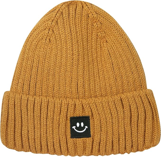 MaxNova Baby Winter Hat Toddler Beanie Hat Earflap Knit Cap for Boys Girls 0-8 Years